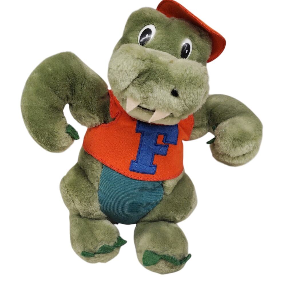 Vintage 1986 Dakin University of Florida Gators Plush Mascot 11"
